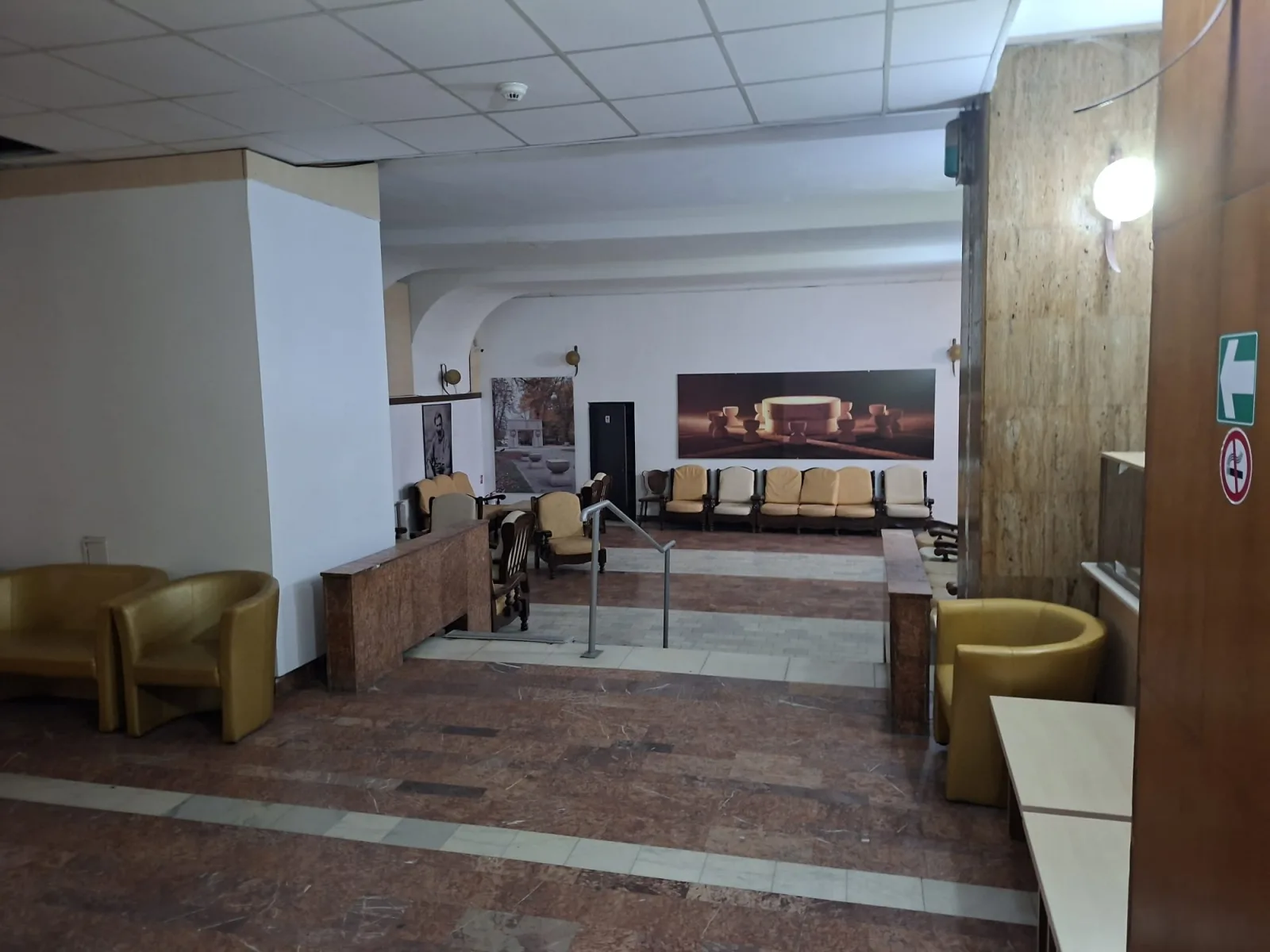 Corp A lobby